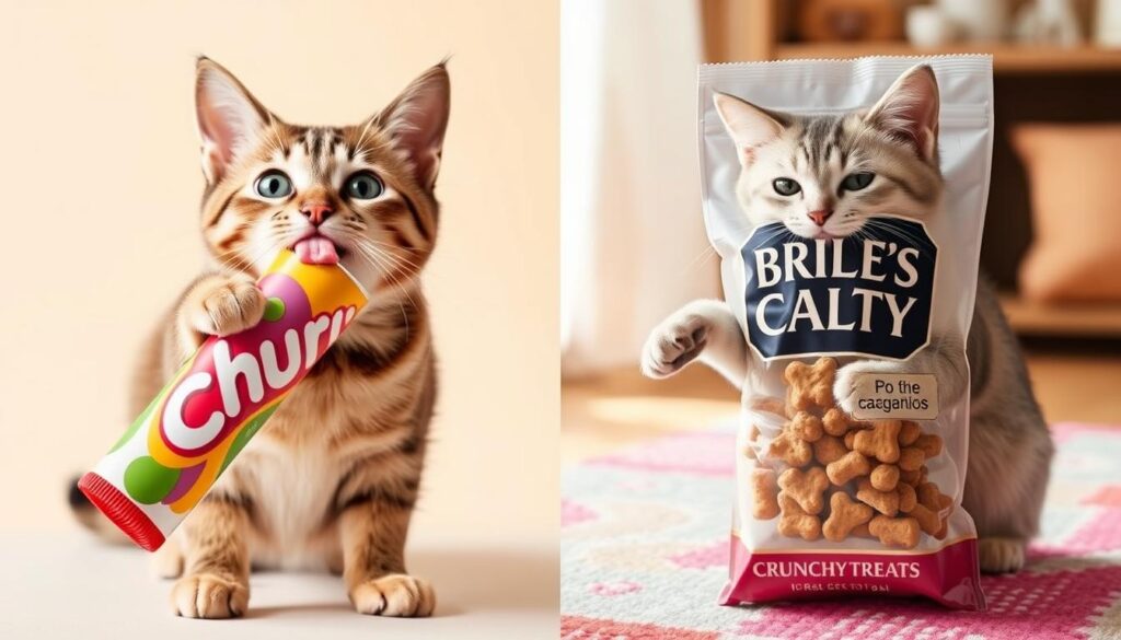 churu cat treats vs traditional cat treats