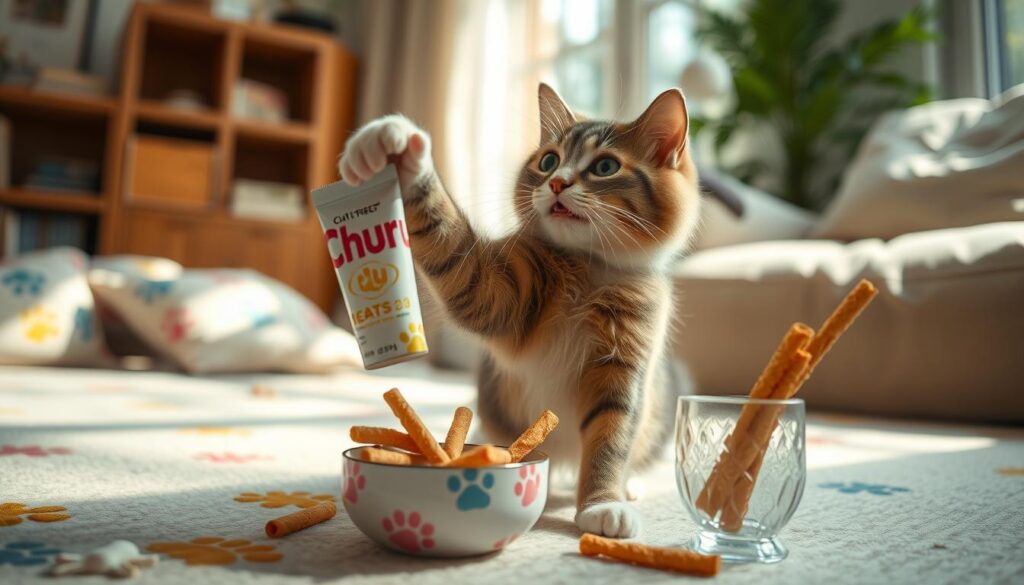 effective use of churu cat treats