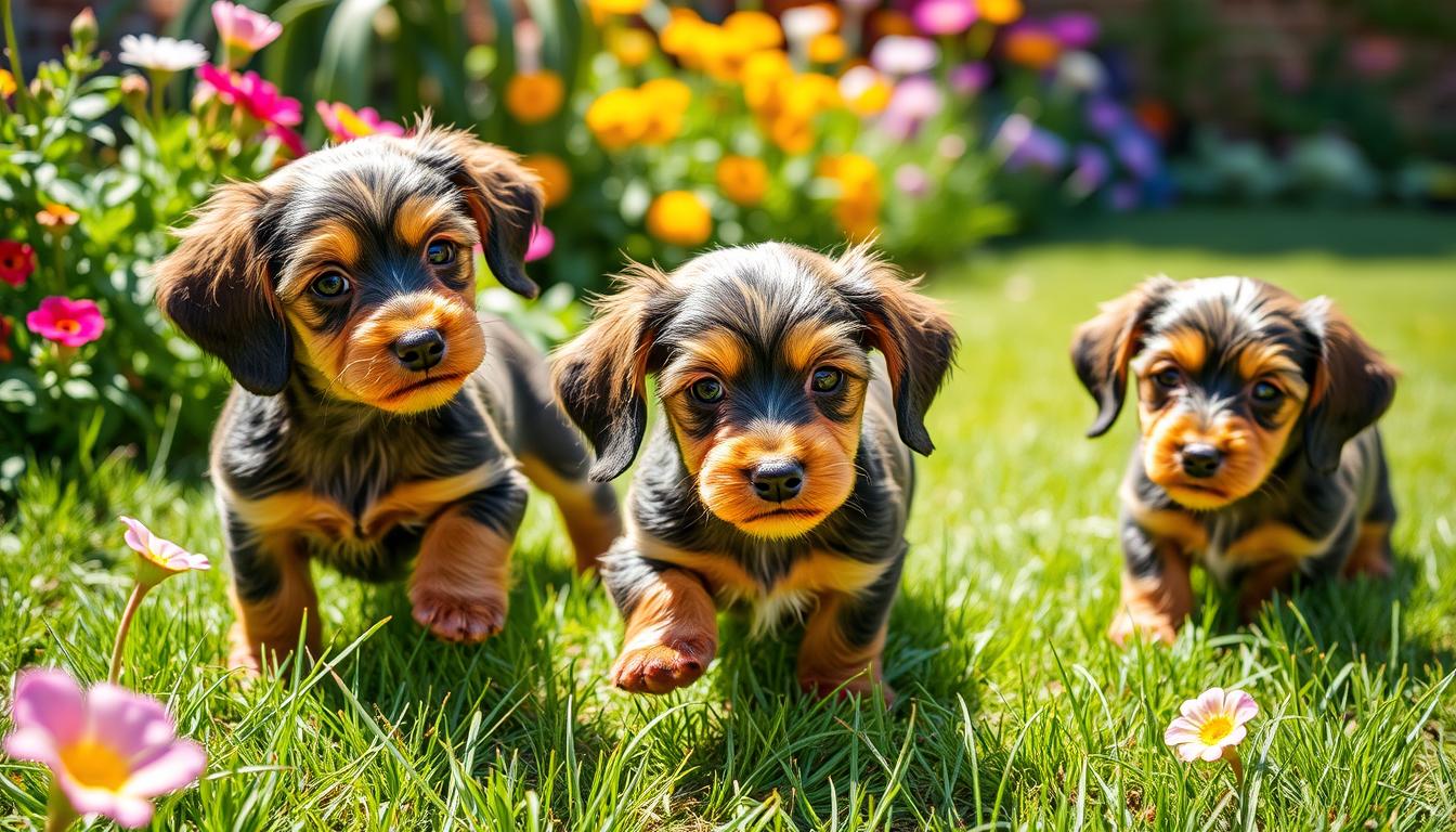 wire haired dachshund puppies