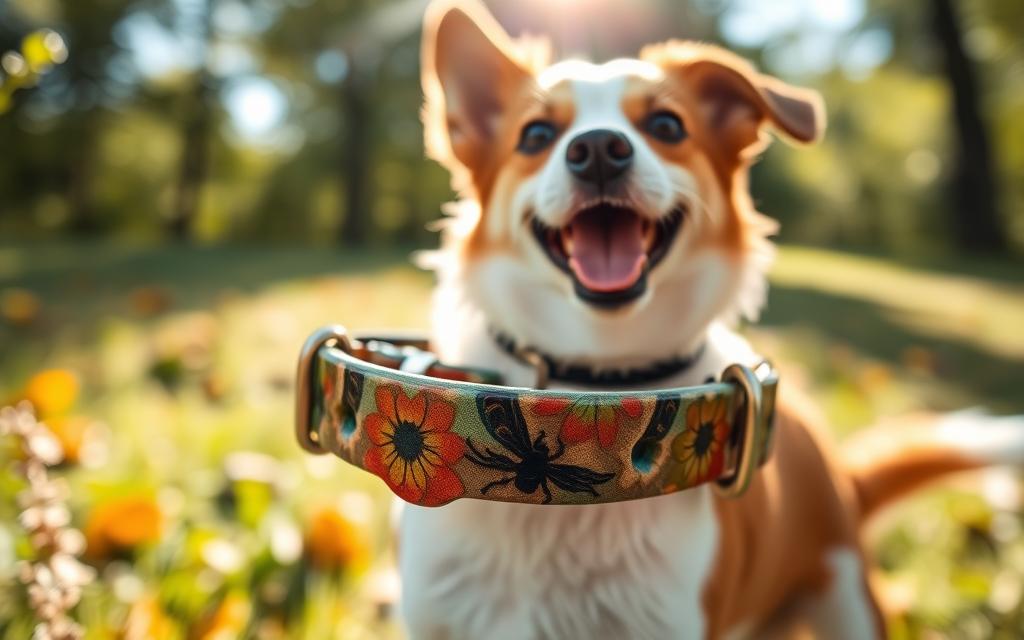 Effective EM ceramic collar for tick prevention