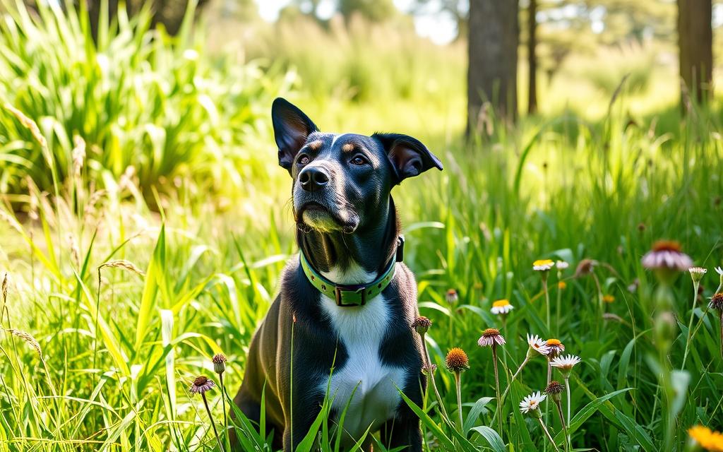 Natural tick deterrent for pets