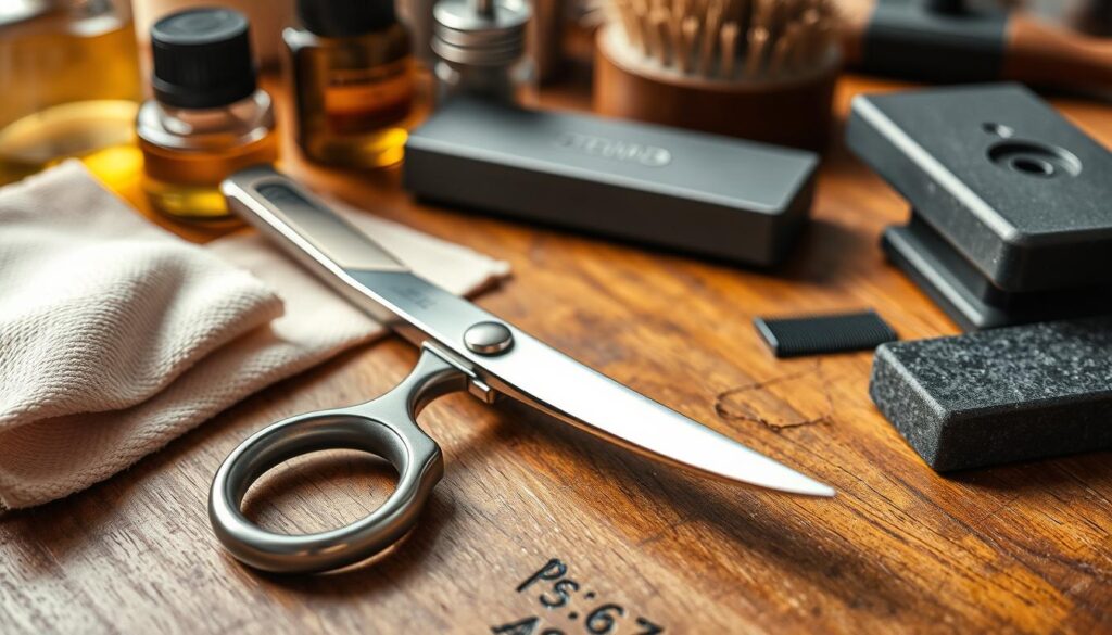 grooming scissors maintenance