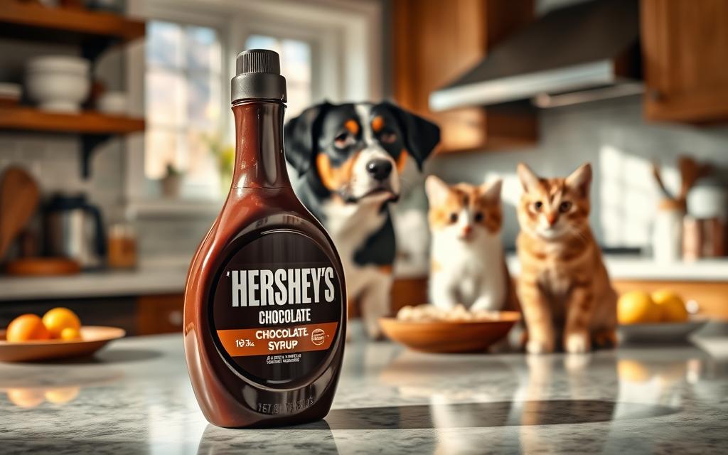 hershey's chocolate syrup bd safety for pets